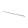 Canaleta LD5 de PVC rígido, con cinta adhesiva para instalación sin herramientas, 26 x 15 x 1828.8 mm, Color Blanco Mate