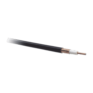 Cable coaxial Heliax de 7/8". Cobre corrugado. 100% Blindado. Retazo de 20 metros.
