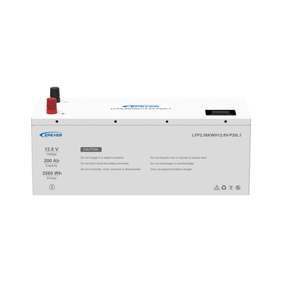 Batería de litio LiFeO4 12.8Vcc, 200Ah, 2.56Kwh, Pantalla LCD para Monitoreo Local, Carcasa Metálica Batería de litio LiFeO4 12.8Vcc, 200Ah, 2.56Kwh, Pantalla LCD para Monitoreo Local, Carcasa Metálica