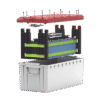 Batería LiFePO4 25.6V 100AH / Con BMS Integrado / Vida Útil de más de 3500 Ciclos / Conector RS485 y CAN