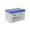 Batería 12 V / 12 Ah / UL / Tecnología AGM / Vida útil promedio de 5 años / Uso en equipo electrónico / Intrusión / Incendio/ Control de acceso / Video Vigilancia / Terminales F1 ( Incluye adaptador F2 )