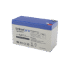 Batería 12 V / 7 Ah / UL / Tecnología AGM / Vida útil promedio 5 años / Uso en equipo electrónico, Alarmas de Intrusión / Incendio / Control de acceso / Video Vigilancia / Terminales F1 ( Incluye adaptador F2 )