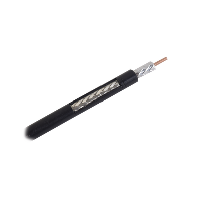 RG-8X, Carrete 100m, Cable Coaxial de Baja pérdida, Conductor Central de Cobre, 50 Ohms