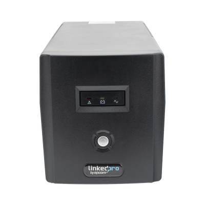 UPS 1000VA/600 W Línea Interactiva 120Vca / 6 tomas 5-15R (4 Respaldadas) / Regulación de Voltaje / Protección RJ45
