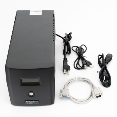 UPS 1200VA/720W Pantalla LCD / Línea Interactiva 120Vca / 6 tomas 5-15R (4 Respaldadas) / Regulación de Voltaje / Protección RJ45