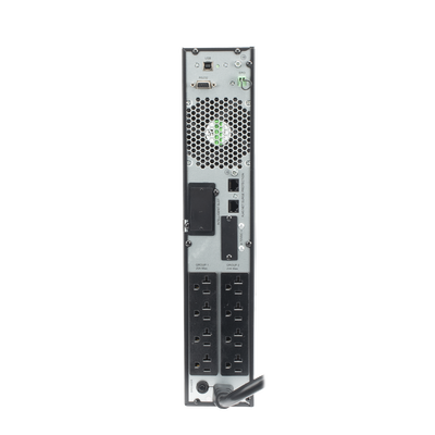 UPS de 3000VA/2700W / Topología On-Line Doble Conversión con Baterías Internas / Entrada y Salida de 120 Vca / Pantalla LCD Configurable / Formato Rack o Torre / 8 Salidas