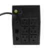 UPS 600VA/360 W Pantalla LCD / Línea Interactiva 120Vca / 6 tomas 5-15R (4 Respaldadas) / Regulación de Voltaje / Protección RJ45