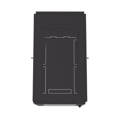 Gabinete Profesional de Piso para Telecomunicaciones de 12UR, 1000 mm Profundidad, Se envía el Gabinete armado.