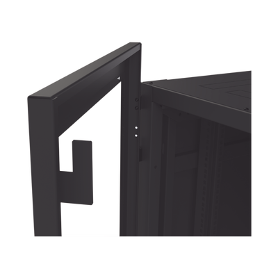 Gabinete Profesional para Telecomunicaciones de 24UR, 600 mm de Ancho x 1000 mm de Profundidad, Se envía el Gabinete Armado.