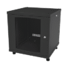 Gabinete Profesional para Telecomunicaciones de 12UR, 638 mm Profundidad.