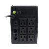 UPS 800VA/480 W Línea Interactiva 120Vca / 6 tomas 5-15R (4 Respaldadas) / Regulación de Voltaje / Protección RJ45 UPS 800VA/480 W Línea Interactiva 120Vca / 6 tomas 5-15R (4 Respaldadas) / Regulación de Voltaje / Protección RJ45