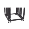 Gabinete para Telecomunicaciones Rack Estándar de 19", 42UR, 800 mm Ancho x 1000 mm Profundidad. Fabricado en Acero, Se envía el Gabinete Armado.