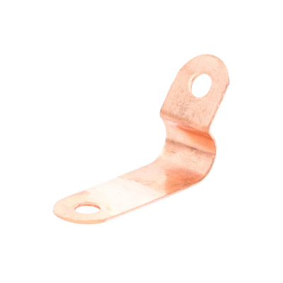 Abrazadera de Cobre para Sujeción de Bajada en Pared