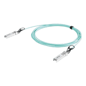 Cable AOC SFP+ de 1&10 Gbps a 1&10 Gbps / Cable de fibra óptica Activo / Longitud: 15 metros