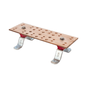 Barra de Unión para Telecomunicaciones (TMGB) de 12 in x 4 in x 1/4 in, Incluye Montaje para Muro y Aisladores, Barra de Unión para Telecomunicaciones (TMGB) de 12 in x 4 in x 1/4 in, Incluye Montaje para Muro y Aisladores,