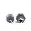 Acoplador Industrial RJ45-RJ45 Categoría 6 Blindado IP67 (Waterproof)