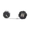 Acoplador Industrial RJ45-RJ45 Categoría 6 Blindado IP67 (Waterproof)