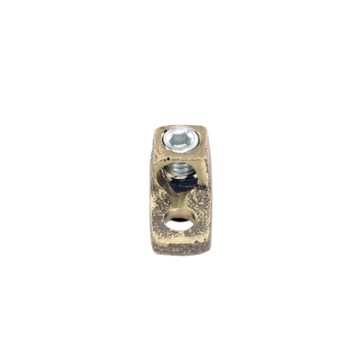 Conector Mecánico Tipo Zapata para Bornes de 3/8" a Cable de Cal. 4 a 2/0 AWG.