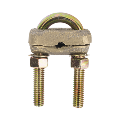 Conector Tipo Perro para Varilla 5/8" a Cable Calibre 4 a 2/0 AWG