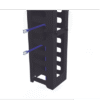 Kit Organizador Vertical de Cable Sencillo para Rack Abierto de 24 Unidades para EIQR3224 y EIRL5524DR.