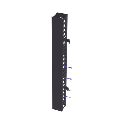 Kit Organizador Vertical de Cable Sencillo para Rack Abierto de 24 Unidades para EIQR3224 y EIRL5524DR.