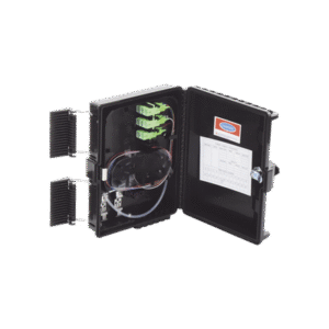 Cierre de Empalme para 24 fusiones de fibra óptica, Interior/Exterior, con 8 acopladores SC/APC y splitter 1x8 SC/APC Incluido, IP65 Cierre de Empalme para 24 fusiones de fibra óptica, Interior/Exterior, con 8 acopladores SC/APC y splitter 1x8 SC/APC Incluido, IP65