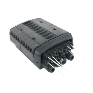 Caja de Distribución de Fibra Óptica para 24 Empalmes con 16 Acopladores SC/APC. Enterrado Directo, IP68, Splitter 1x8 Incluido con Conectores SC/APC Caja de Distribución de Fibra Óptica para 24 Empalmes con 16 Acopladores SC/APC. Enterrado Directo, IP68, Splitter 1x8 Incluido con Conectores SC/APC