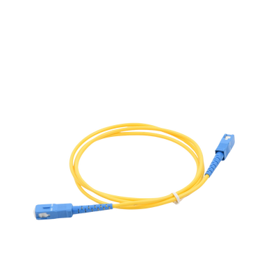 Jumper de Fibra Óptica Monomodo SC/SC Simplex de 1 metro