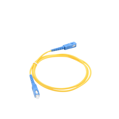 Jumper de Fibra Óptica Monomodo SC/SC Simplex de 1 metro