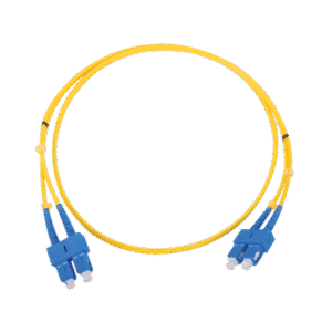 Jumper de Fibra Óptica Monomodo SC/SC Duplex de 1 metro