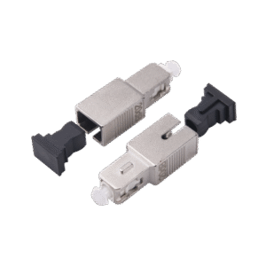 Atenuador óptico macho-hembra con conector SC/UPC de 15dB para fibra Monomodo