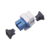 Acoplador Keystone de fibra óptica Monomodo SC/PC Simplex a SC/PC Simplex
