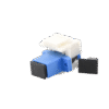 Acoplador Keystone de fibra óptica Monomodo SC/PC Simplex a SC/PC Simplex