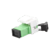 Acoplador Keystone de fibra óptica Monomodo SC/APC Simplex a SC/APC