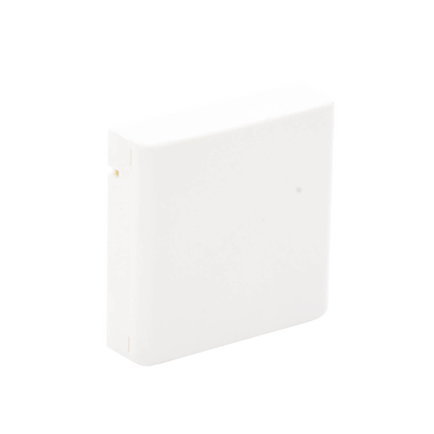 Caja Terminal de Fibra Óptica (Roseta) con un Acoplador SC/APC, color Blanco Caja Terminal de Fibra Óptica (Roseta) con un Acoplador SC/APC, color Blanco