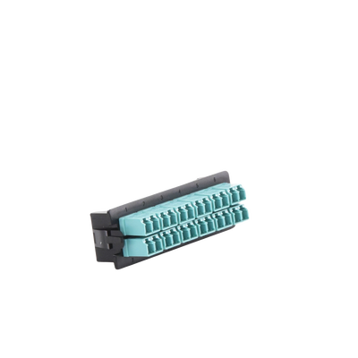 Placa acopladora para Distribuidor de Fibra Óptica LP-ODF-8024, incluye 12 acopladores LC Duplex Para fibra Multimodo Placa acopladora para Distribuidor de Fibra Óptica LP-ODF-8024, incluye 12 acopladores LC Duplex Para fibra Multimodo