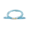 Jumper de Fibra Óptica Multimodo OM3 50/125 LC-LC OFNR (Riser), 2.0 mm, Dúplex, Aqua, 3 metros