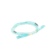 Jumper de Fibra Óptica Multimodo OM4 50/125 LC-LC OFNR (Riser), 2.0 mm, Dúplex, Aqua, 2 metros