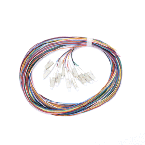 Kit de 12 Pigtails LC Multimodo OM3 50/125, conectores beige, 2 metros Kit de 12 Pigtails LC Multimodo OM3 50/125, conectores beige, 2 metros