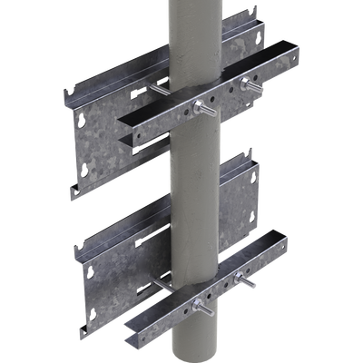 Herraje para Fijación a Pared, Torre o Poste compatible con LP-FORTE-16UR3 y LP-FORTE-24U-R3