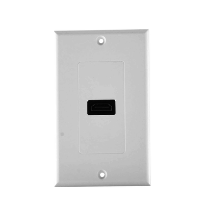Placa de pared 1 puerto HDMI hembra a hembra