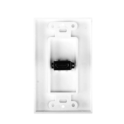 Placa de pared 1 puerto HDMI hembra a hembra