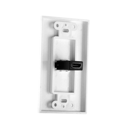 Placa de pared 1 puerto HDMI hembra a hembra