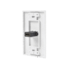 Placa de pared 1 puerto HDMI hembra a hembra