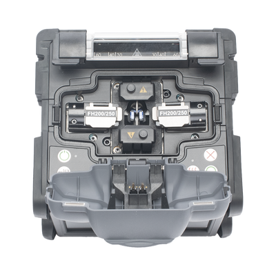 Fusionadora de Fibra Óptica Multimodo y Monomodo / Alineación por Núcleo / 6 Motores para Mejor Precisión en el Empalme / Capacitación Remota Gratuita