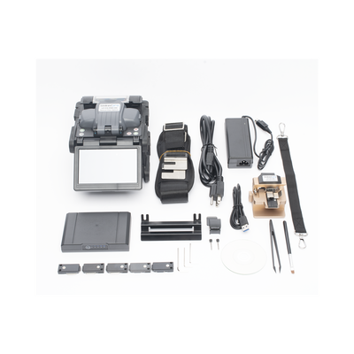 Fusionadora de Fibra Óptica Multimodo y Monomodo / Alineación por Núcleo / 6 Motores para Mejor Precisión en el Empalme / Capacitación Remota Gratuita