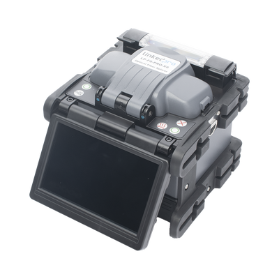 Fusionadora de Fibra Óptica Multimodo y Monomodo / Alineación por Núcleo / 6 Motores para Mejor Precisión en el Empalme / Capacitación Remota Gratuita