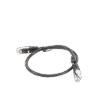 Cable de parcheo FTP Cat5e - 0.5 m - negro