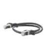 Cable de parcheo FTP Cat6 - 0.5 m - negro Cable de parcheo FTP Cat6 - 0.5 m - negro