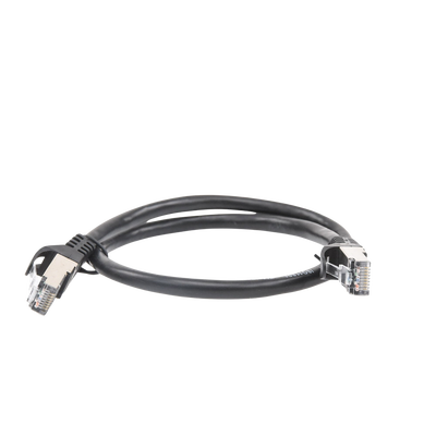 Cable de parcheo FTP Cat6 - 0.5 m - negro Cable de parcheo FTP Cat6 - 0.5 m - negro